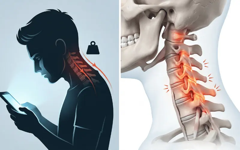 Biyomekanik Bir Çöküş: Servikal Omurga Dinamiği ve "Text-Neck" Sendromu