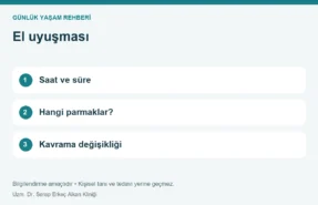 El uyuşması: Saat ve süre, Hangi parmaklar?, Kavrama değişikliği
