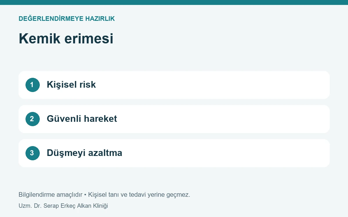 Kemik erimesi: Kişisel risk, Güvenli hareket, Düşmeyi azaltma